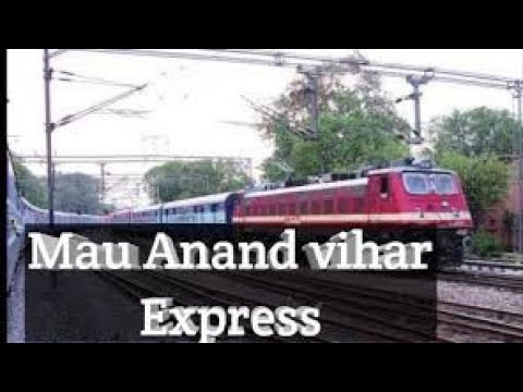 Anand Vihar Terminal Mau Express 15026 Train 👇Time Table.