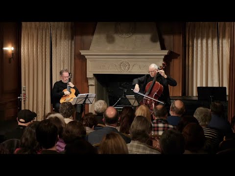 Antonio Meneses & Paul Galbraith perform Gnattali: Sonata for Cello & Guitar III. Con spirito