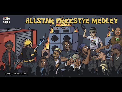 Allstar Freestyle Medley Ft Blackout JA * Daddy Freddy * Tippa Irie * General Levy * Solo Banton...