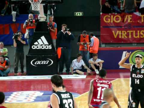 Lottomatica Virtus Roma-Eldo Caserta - Roberto Gabini, El Tanque