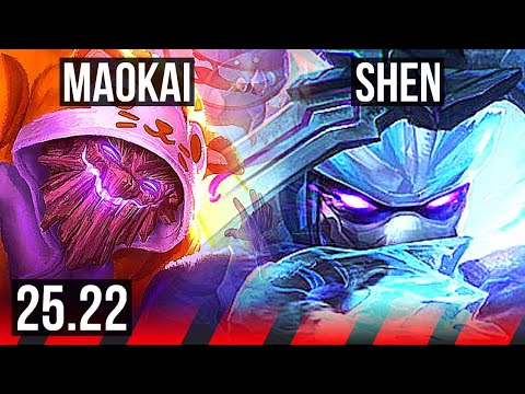 MAOKAI vs SHEN (TOP) | EUW Master | 25.22