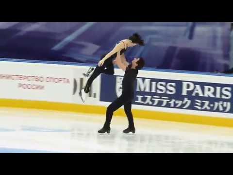 Tessa Virtue and Scott Moir FD Practice Rostelecom Cup 2012