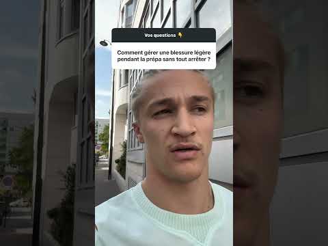 Abonne-toi pour plus de conseils MMA.🫱🏼‍🫲🏻Une blessure légère ne veut pas dire arrêter ta prépa.