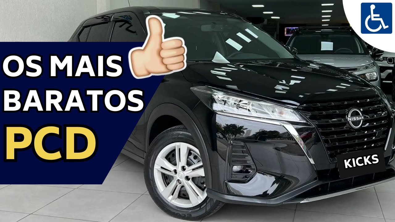 LISTA COMPLETA DOS CARROS PCD MAIS BARATOS ATUALMENTE