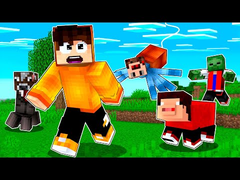 OS MOBS VIRARAM YOUTUBERS NO MINECRAFT!
