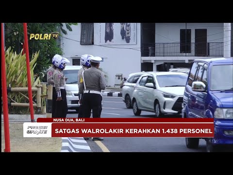 PRESISI UPDATE : SATGAS WALROLAKIR PERKETAT PENGAWALAN DELEGASI (PU 15.00) 31/08/2024