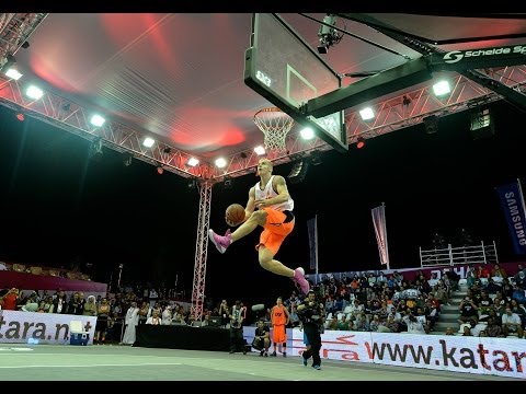 [QBF DUNK CONTEST] w/ Kristaps, Smoove and Lipek - 2013 FIBA 3x3 All Stars | 3x3 Basketball