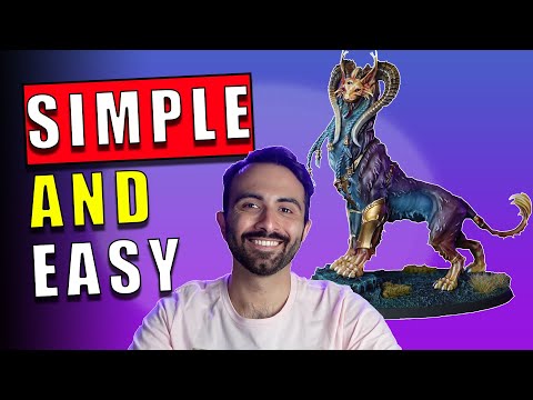 BEGINNER Miniature Painting TECHNIQUES That Will Make You Look Like a PRO