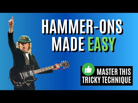Struggling With Hammer Ons? Do This To Master Them (Easy Guitar Lesson For All Levels)