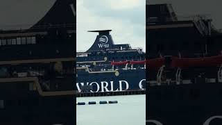 World Cruises - World Legacy docked #singapore #ship #cruiseship