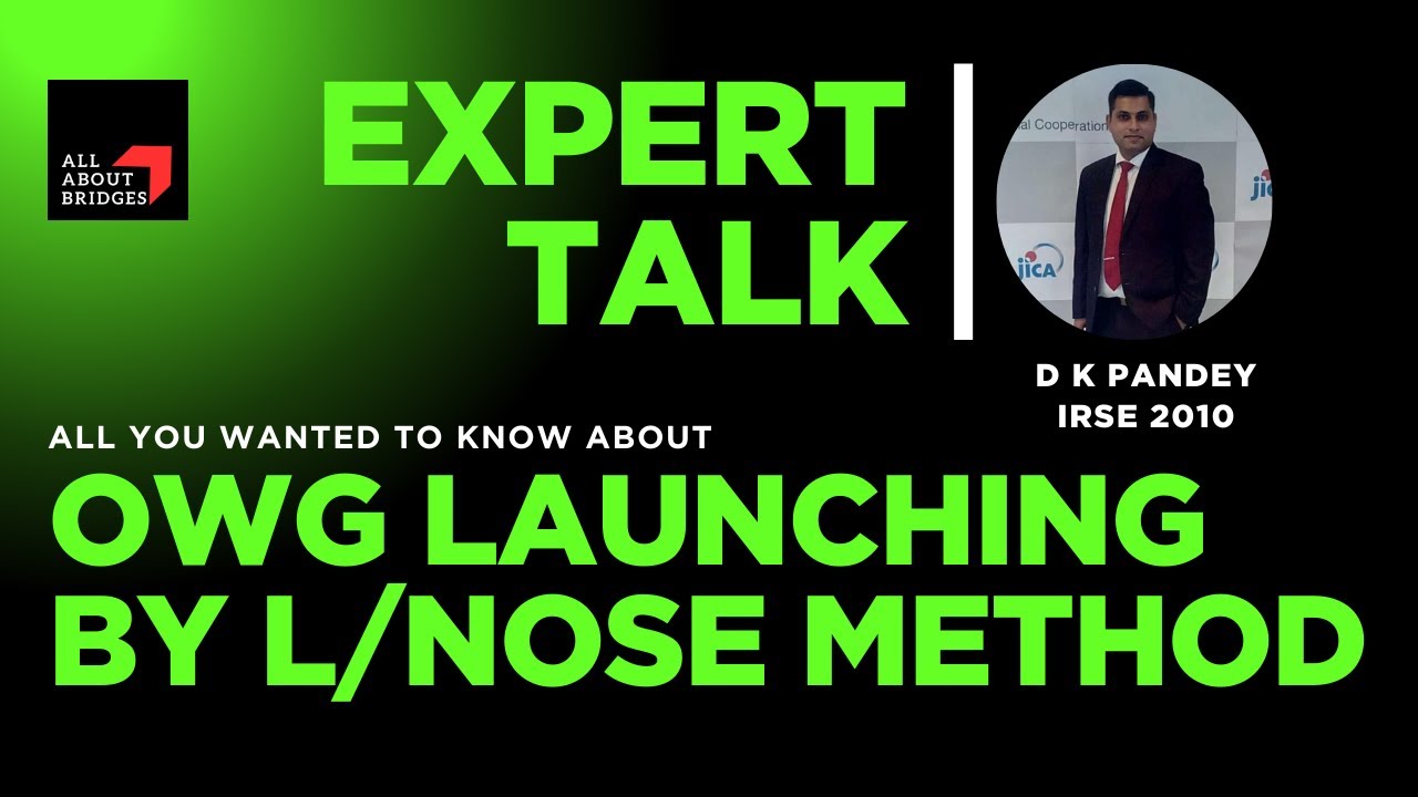 All you wanted to know about Launching of Railway Open Web Girder by Launching Nose method.