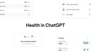 Health in ChatGPT is coming to U.S. users