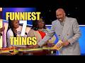 The Funniest 7 Things Answers On Family Feud Steve Harvey Reacts