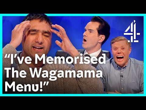 Jimmy Carr & Rob Beckett SPEECHLESS Over Nick Mohammed's Memory | Cats Does Countdown | Channel 4