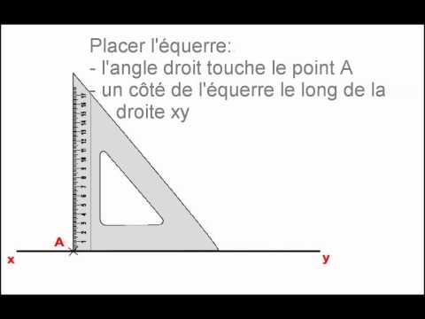 comment construire deux droites parallèles