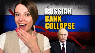 RUSSIAN BANK COLLAPSE: NO CASH, NO LOANS Vlog 1053: War in Ukraine