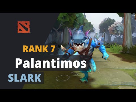 Palantimos (Rank 7) plays Slark Dota 2 Full Game