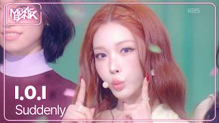Download lagu Suddenly - I.O.I 아이오아이 [Music Bank] | KBS WORLD TV 260522 mp3