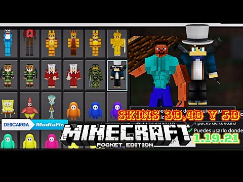 🔥1100+ SKINS 3D-5D for Minecraft PE! Download FREE Now!