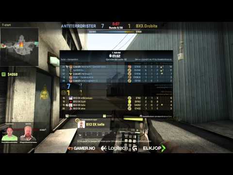 Lions EK Splætta vs BX3 EK. Ca kl 19:00Logitech CS GO Series - 1 divisjon. Overpass & Nuketjnome &