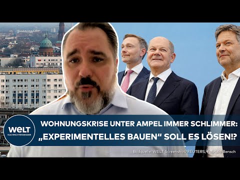 Video Thumbnail: POLITIK: Wohnungskrise immer schlimmer! Ampel-Regierung will "Experimentelles Bauen" als Lösung