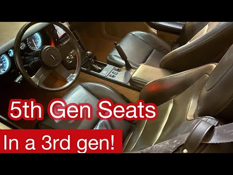 5th gen seats in a 3rd gen Camaro