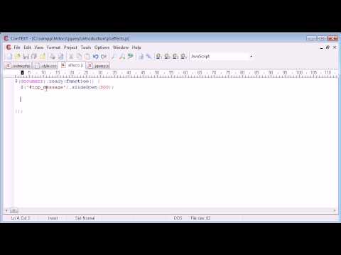 jQuery Tutorial 1 Introduction to jQuery