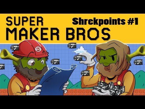 Super Mario Maker | Shrekpoints Ep. 1 | Super Beard Bros.