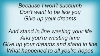 Against All Authority - Stand In Line Lyrics