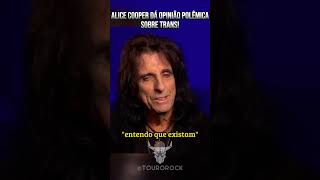 ALICE COOPER DÁ OPINIÃO POLÊMICA SOBRE TRANS! #alicecooper #transgender #lgbt