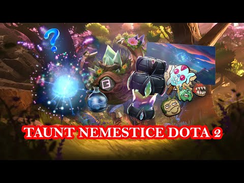 Dota 2 Taunts NEMESTICE Battle Pass TI10