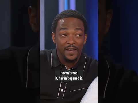 Anthony Mackie can’t say ANYTHING about #CaptainAmerica