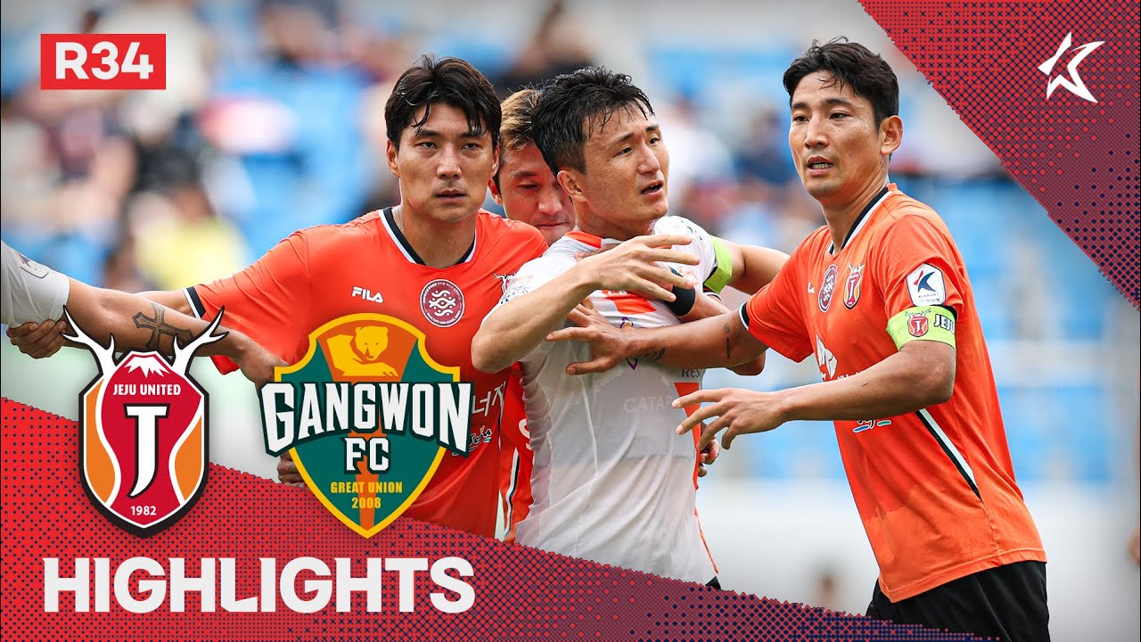 Jeju United vs Gangwon highlights