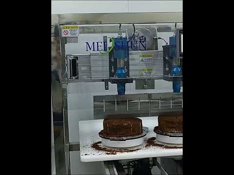 Automatic ultrasonic cake cutting machine