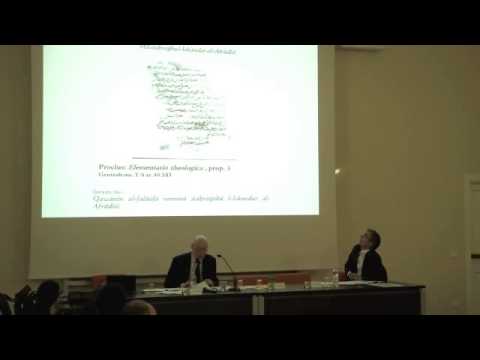 The Circle of al-Kindī and the Arabic Plotinus - Gerhard Endress (RUB Bochum) - 2014-11-03