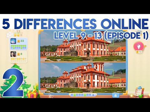 5 Differences Online Level 9 10 11 12 13 [Episode 1] - YouTube