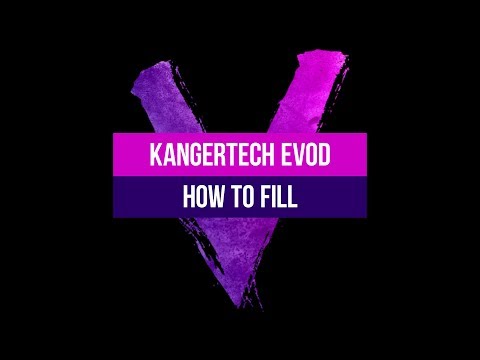 Part of a video titled How To Fill A Kangertech EVOD - YouTube