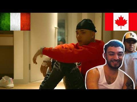 CANADIANS REACT TO ITALIAN RAP - Shiva - Niente da perdere (Official video)