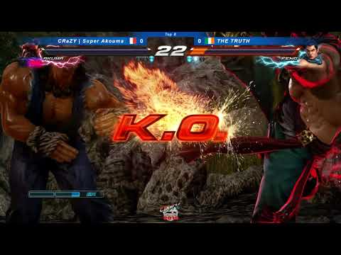 CELTIC THROWDOWN 2018 Tekken 7 top 8 CRaZY Super Akouma vs THE TRUTH