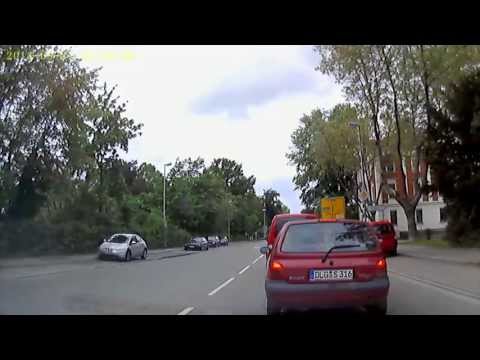 D: Kreisstadt Dillingen.  Ortsdurchfahrt. Mai 2013