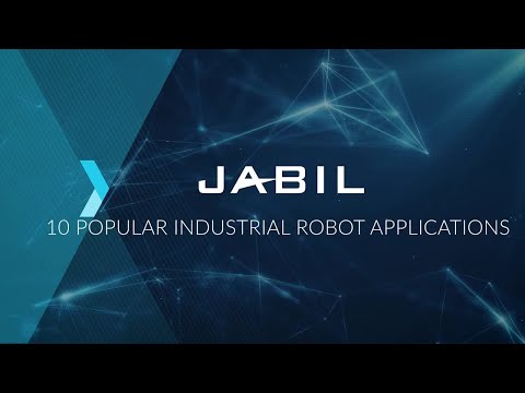 , title : '10 Popular Industrial Robot Applications'
