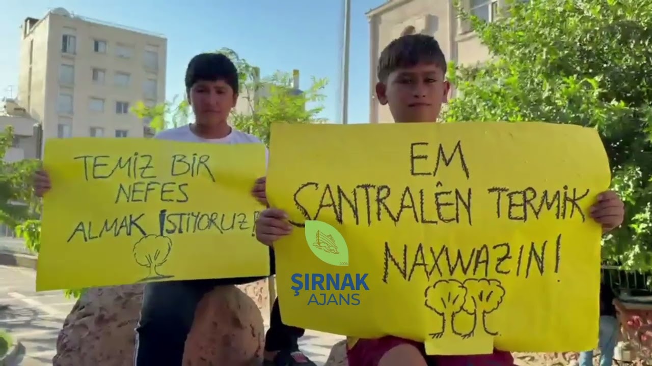 Silopi’de termik santral tepkisi sokağa taşındı