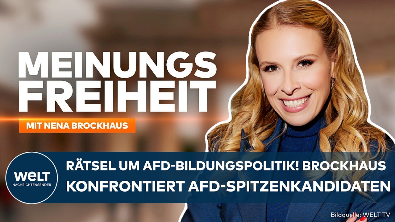 BILDUNG: "Wann ist ein Kind für Sie behindert?" Brockhaus konfrontiert AfD-Spitzenkandidaten Holm