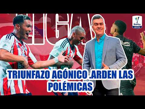 JUNIOR 2 AMÉRICA 1 TRIUNFAZO AGÓNICO DEL CAMPEÓN. ERA PENAL? ARDEN LAS POLÉMICAS