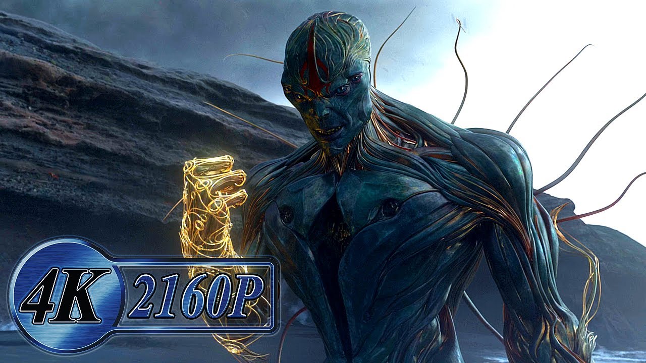 Eternals vs. Kro the Deviant Fight Scene [Thena Finishes the Job] [No BGM] | Eternals