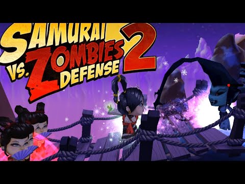Samurai vs Zombies 2 - Hero Sorceress Boss Wave 30 (Android Game)