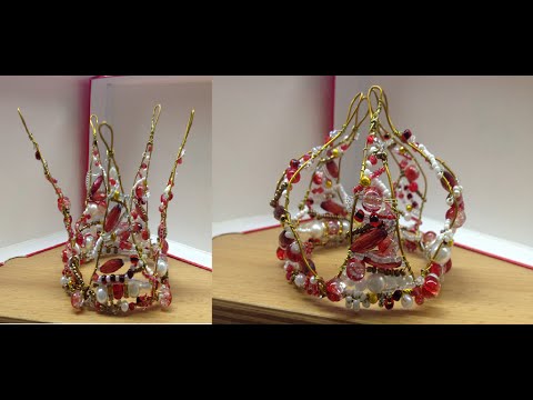 Princess crown made of pearls. Anna's Pearls