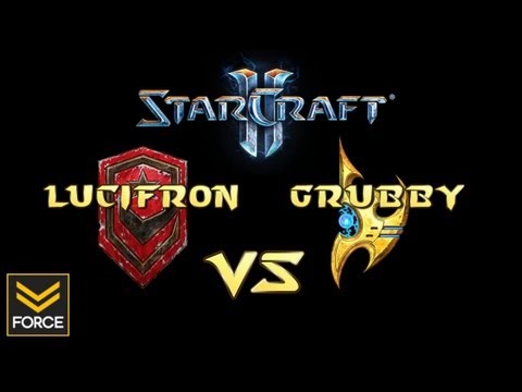 StarCraft 2 - LucifroN [T] vs Grubby [P] (Commentary)