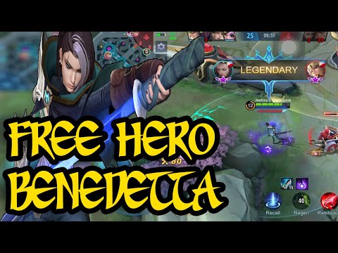 Upcoming New Hero Benedetta Gameplay - Mobile Legends Bang Bang