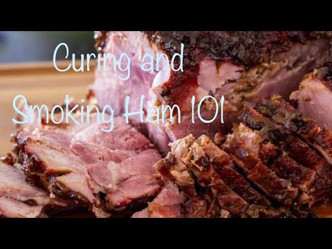 How to Cure, Brine and Smoke A Ham At Home EASY | Smokehouse
